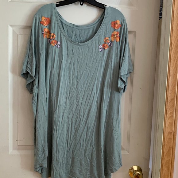Pennington Floral Tshirt size 5X - Picture 1 of 5